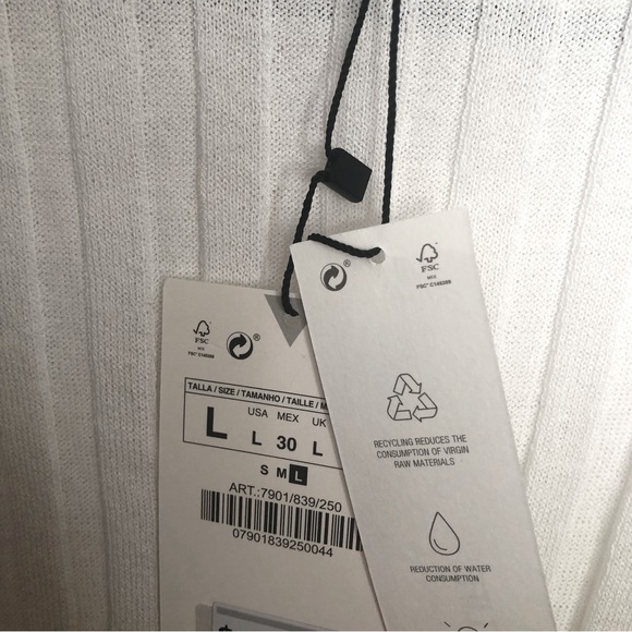 Zara - Ribbed Top - Picture 8 of 9